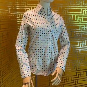 Cotton Doux (Paris) Novelty Print Button-down Shirt